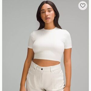 lululemon Wundermost Nulu Cropped T-Shirt